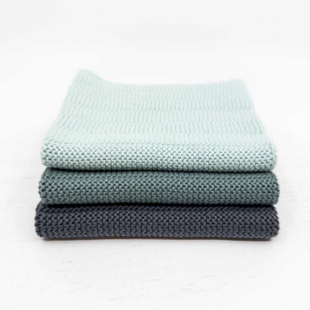 Ecovask | Dishcloth 3pk - Frosted Dew - Cove. Beach Essentials