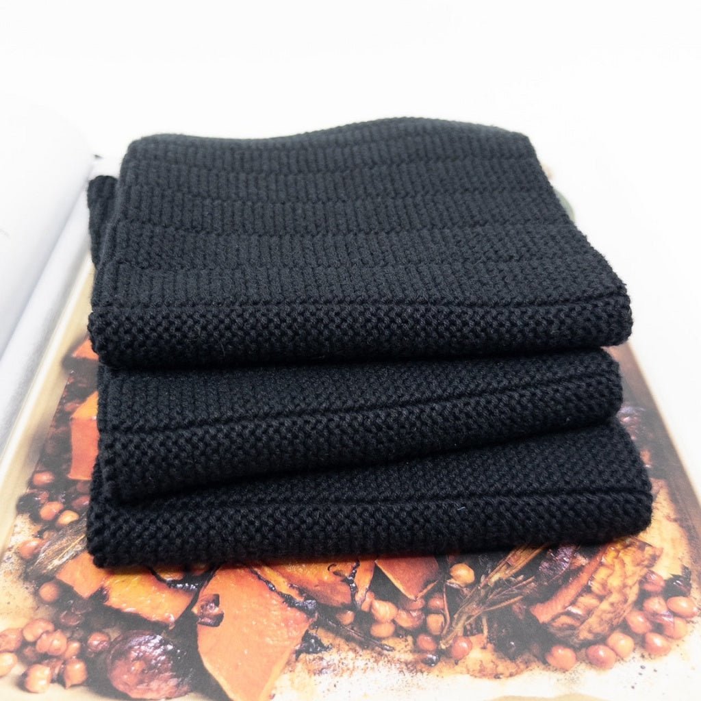Ecovask | Dishcloth 3pk - Raven - Cove. Beach Essentials