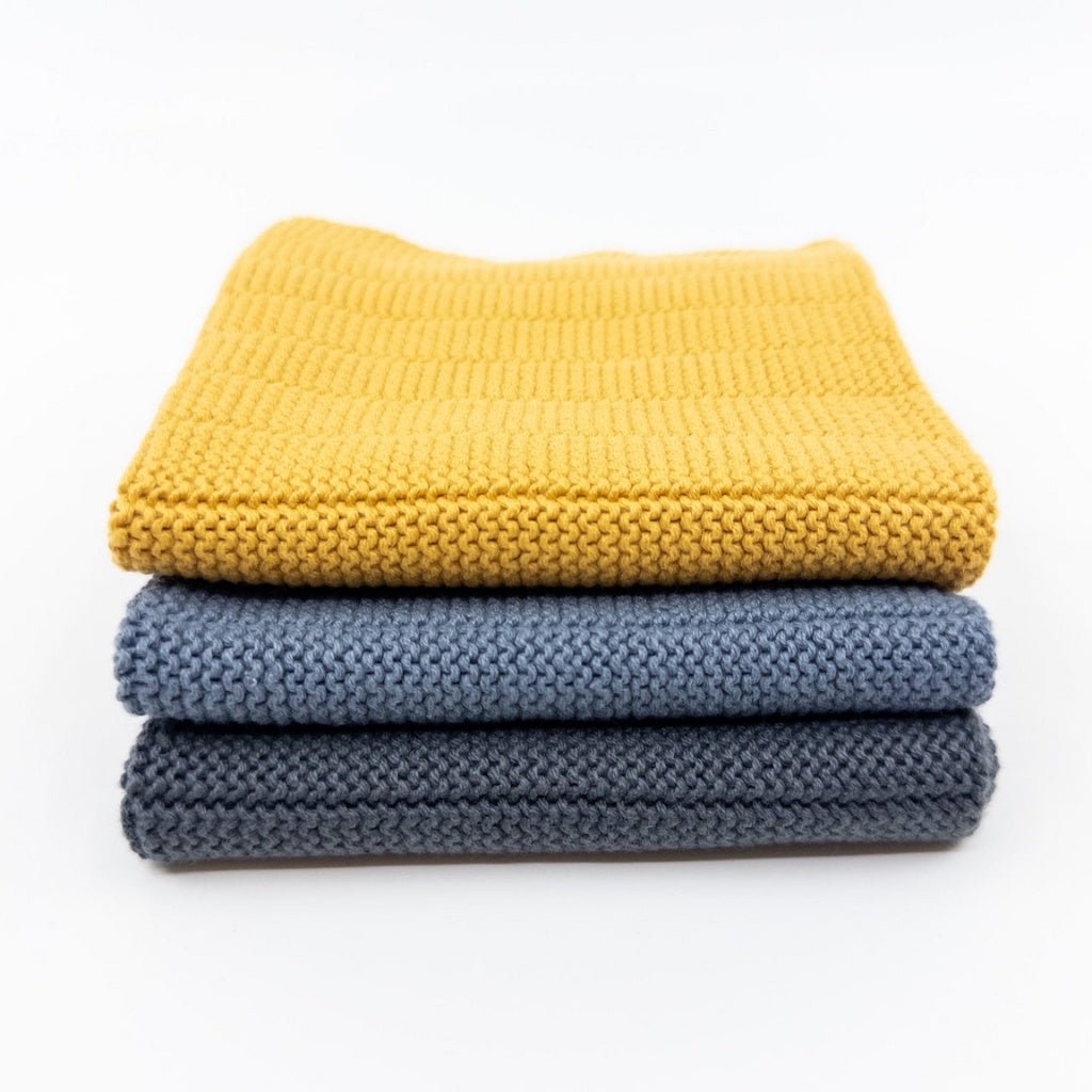 Ecovask | Dishcloths 3pk - Beachy - Cove. Beach Essentials