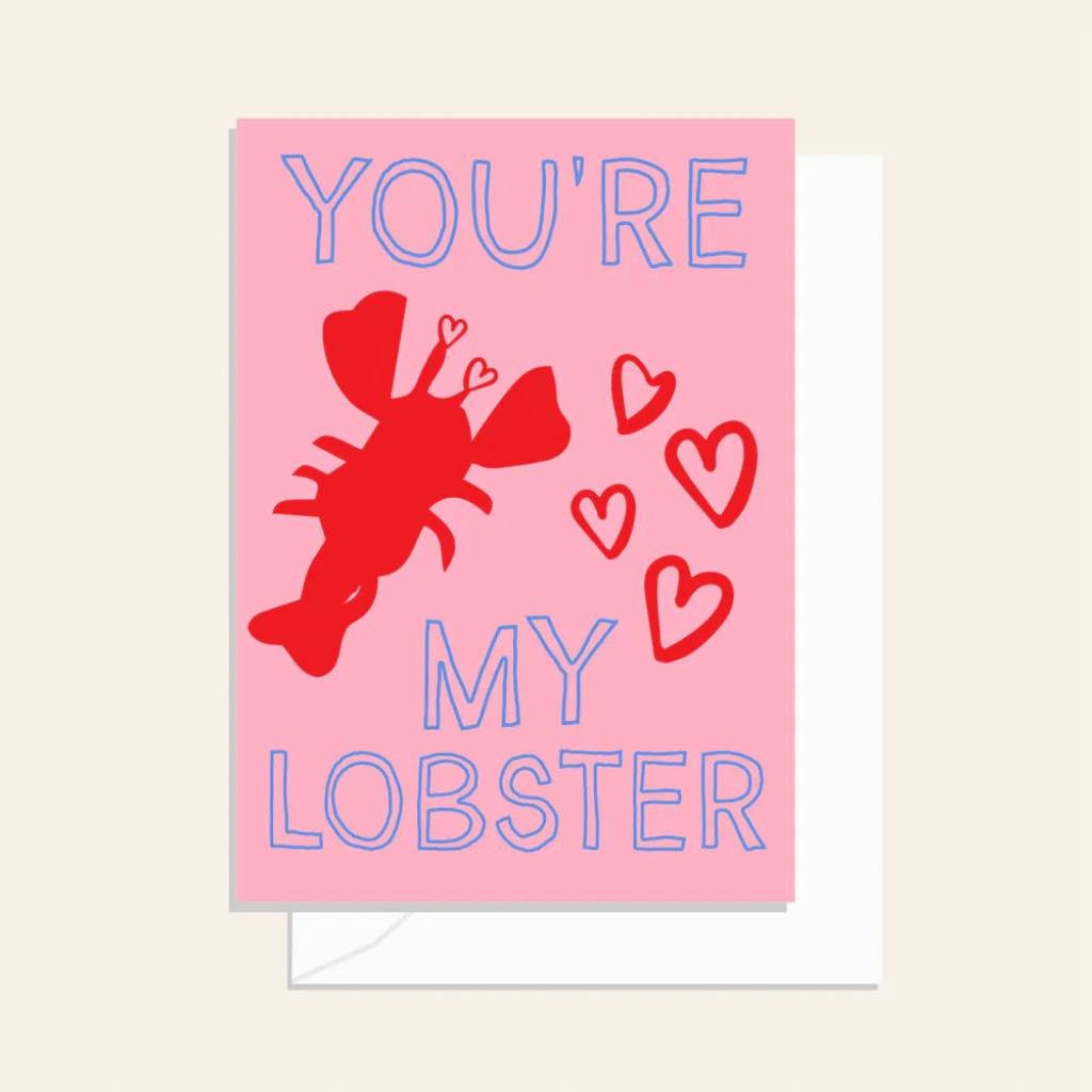 Elm Paper | Card | You're My Lobster - Cove. Beach Essentials