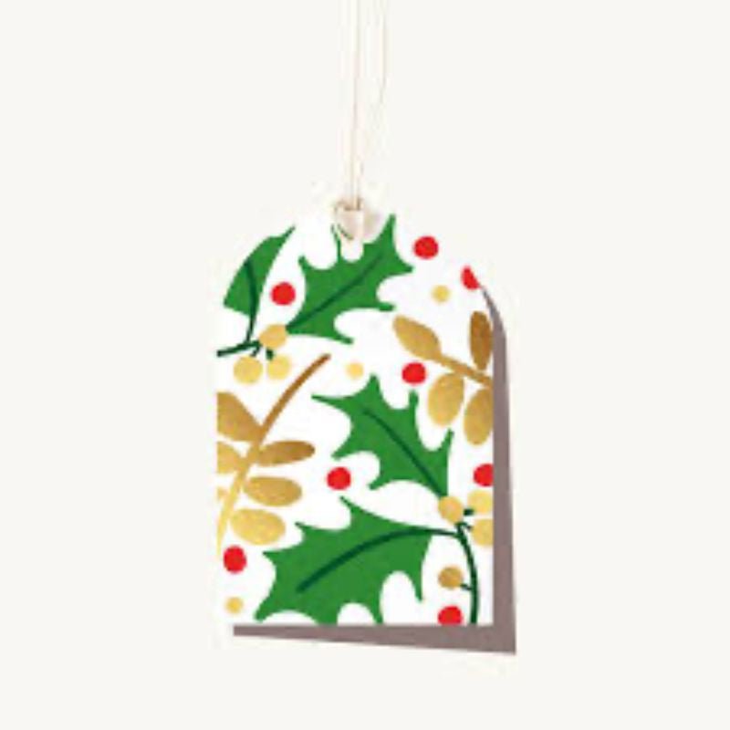 Elm Paper | Tag - Christmas Holly - Cove. Beach Essentials