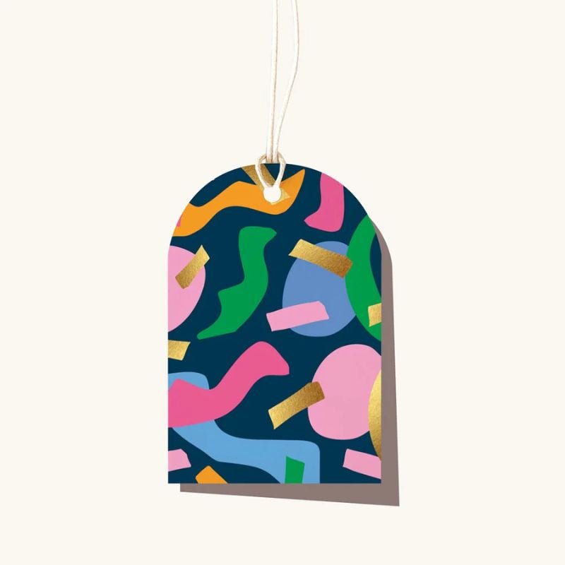 Elm Paper | Tag | Neon Party Navy - Cove. Beach Essentials