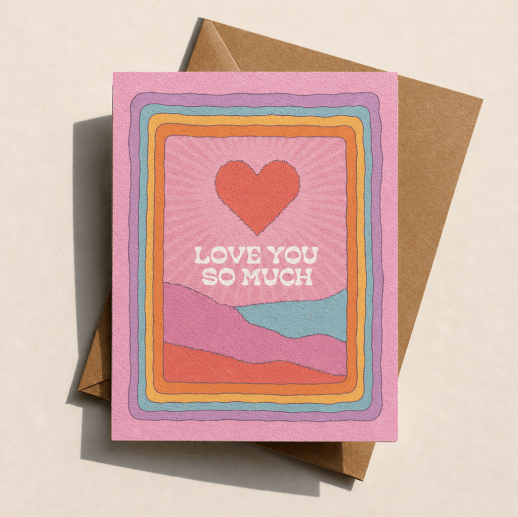 Enjoy The View | Love You So Much Card | Coastal Love & Anniversary Card - Cove. Beach Essentials