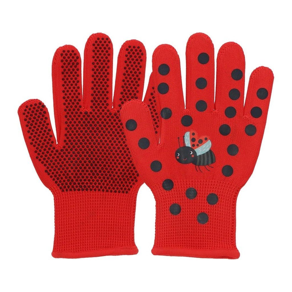 Esschert Design | Kids Garden Gloves - Ladybird - Cove. Beach Essentials
