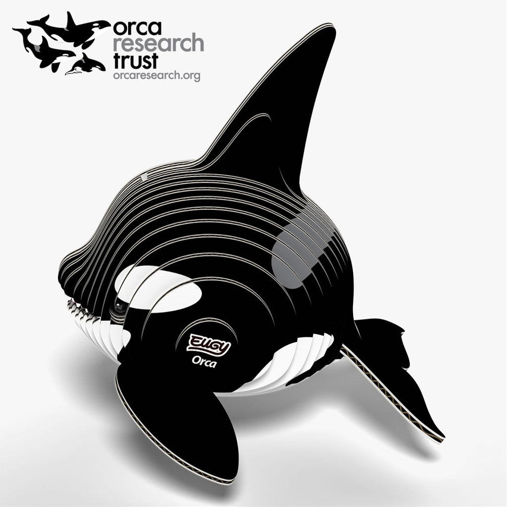 EUGY Orca 3D puzzle from another angle