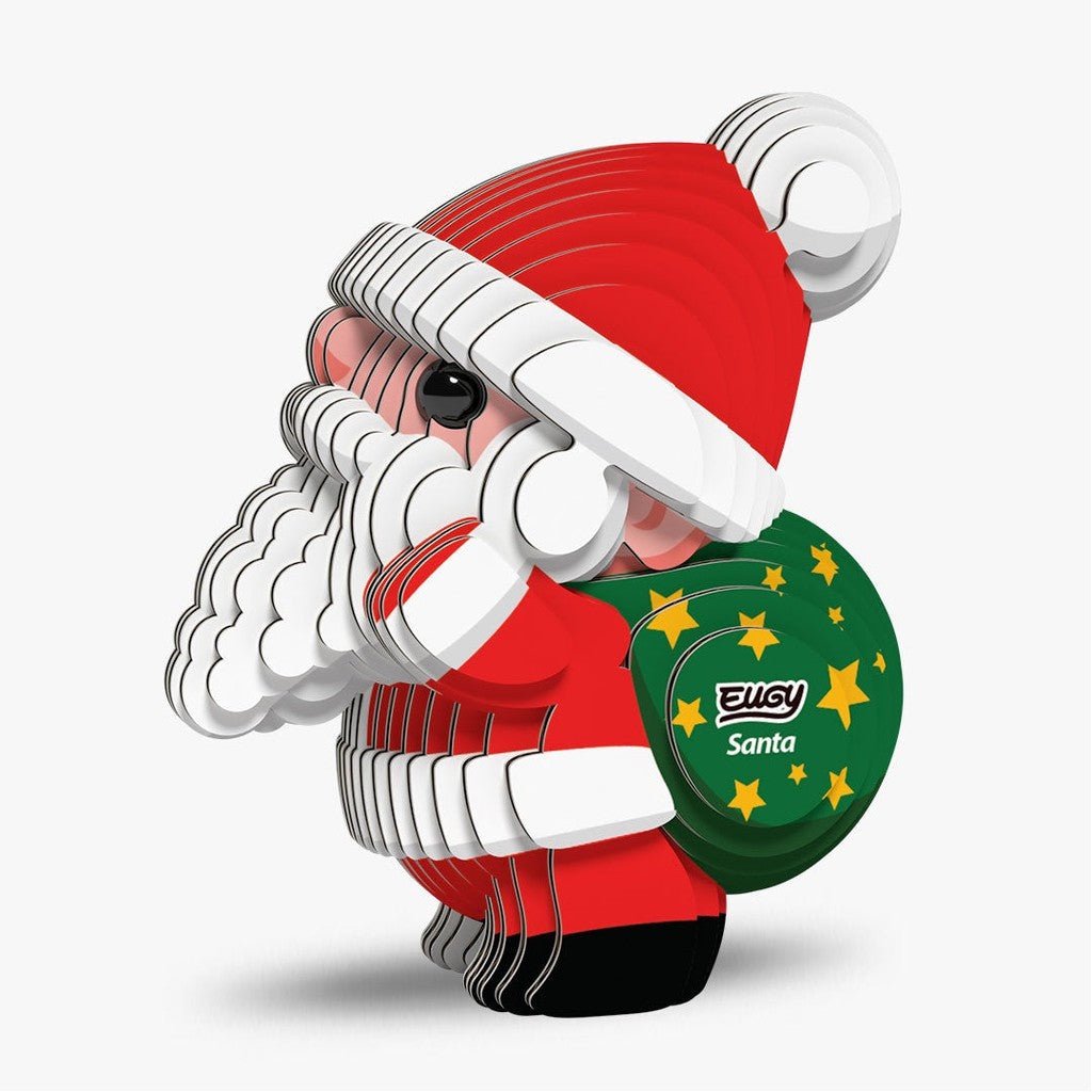 EUGY Santa 3D Puzzle - Cove. Beach Essentials