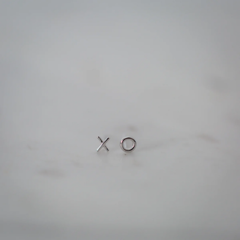 SOPHIE | Ex Oh Studs - Silver
