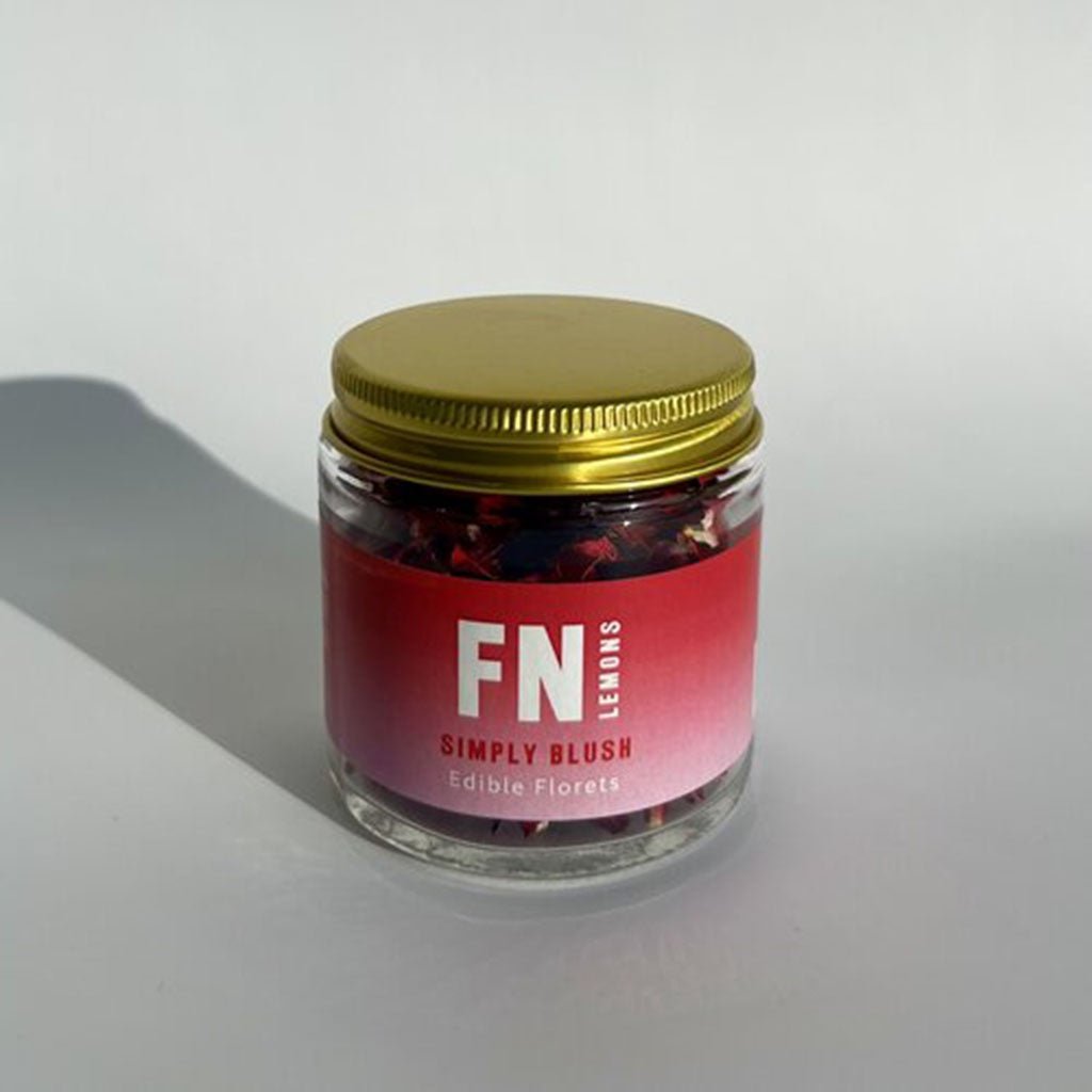 F n Lemons Edible Florets - Simply Blush - Cove. Beach Essentials