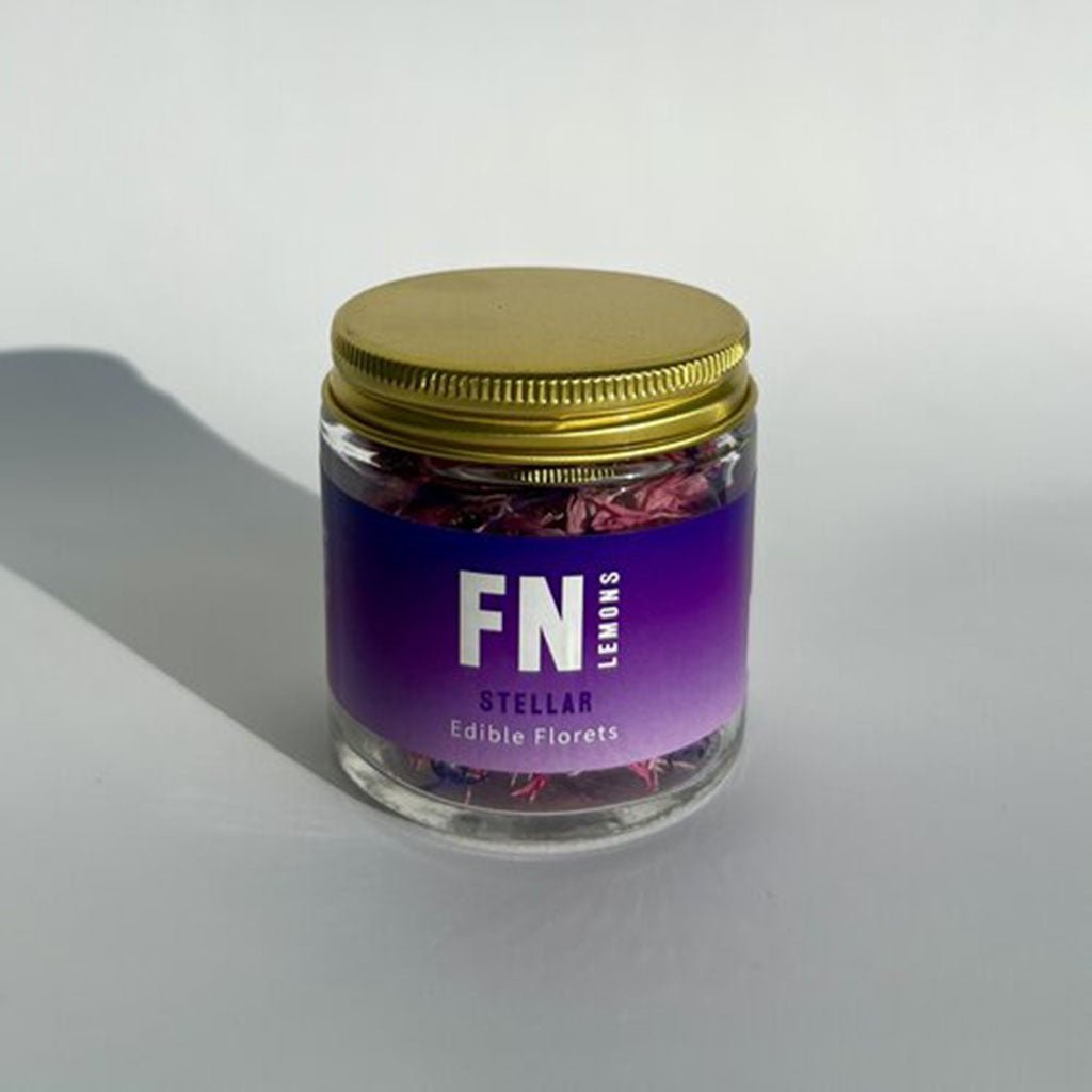 F n Lemons Edible Florets - Stellar - Cove. Beach Essentials