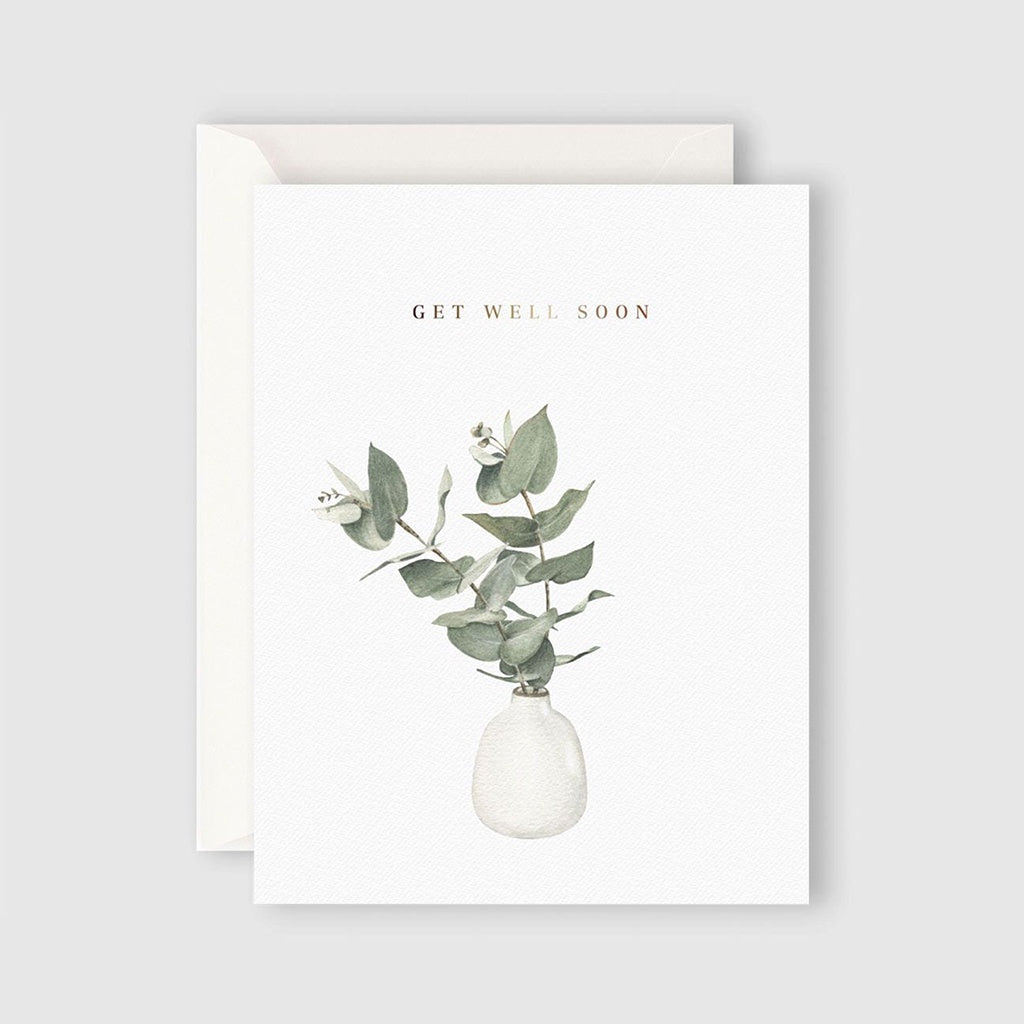 Father Rabbit Stationery Card | Eucalyptus Get Well Soon - Cove. Beach Essentials