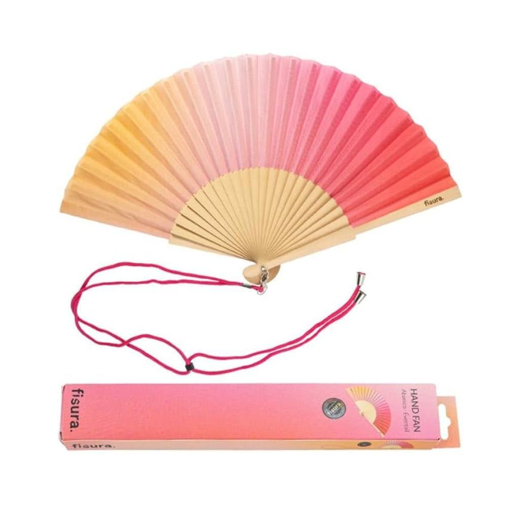 Fisura | Red and Pink Gradient Fan - Cove. Beach Essentials