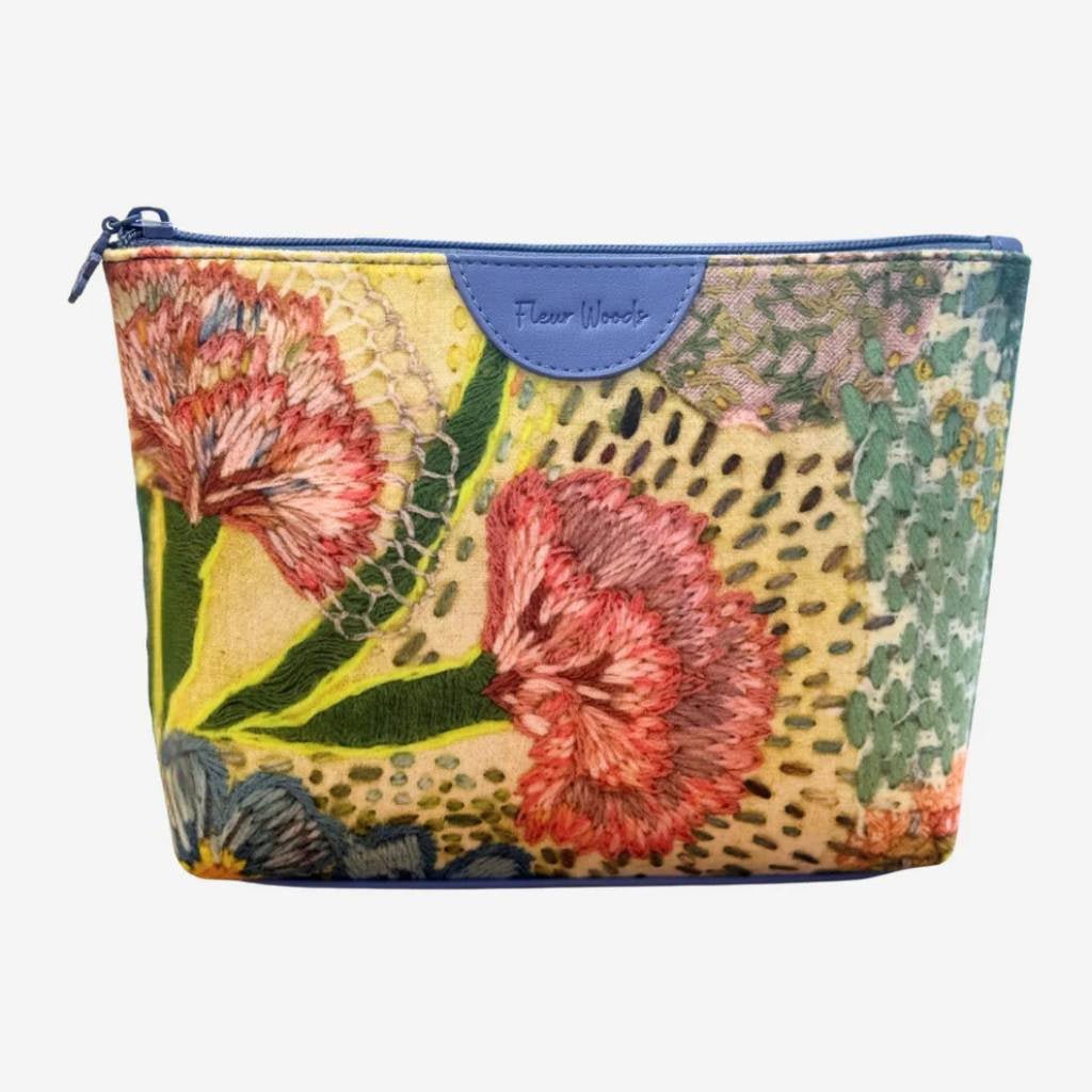 Fleur Woods | Medium Pouch -Meadow - Cove. Beach Essentials