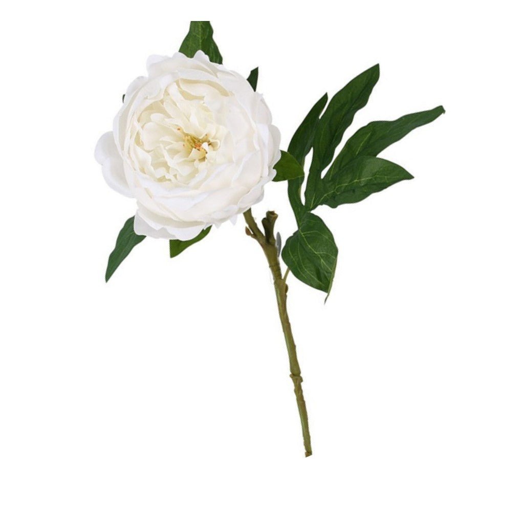 Flower Systems | Sadie Real Touch Peony White - Cove. Beach Essentials
