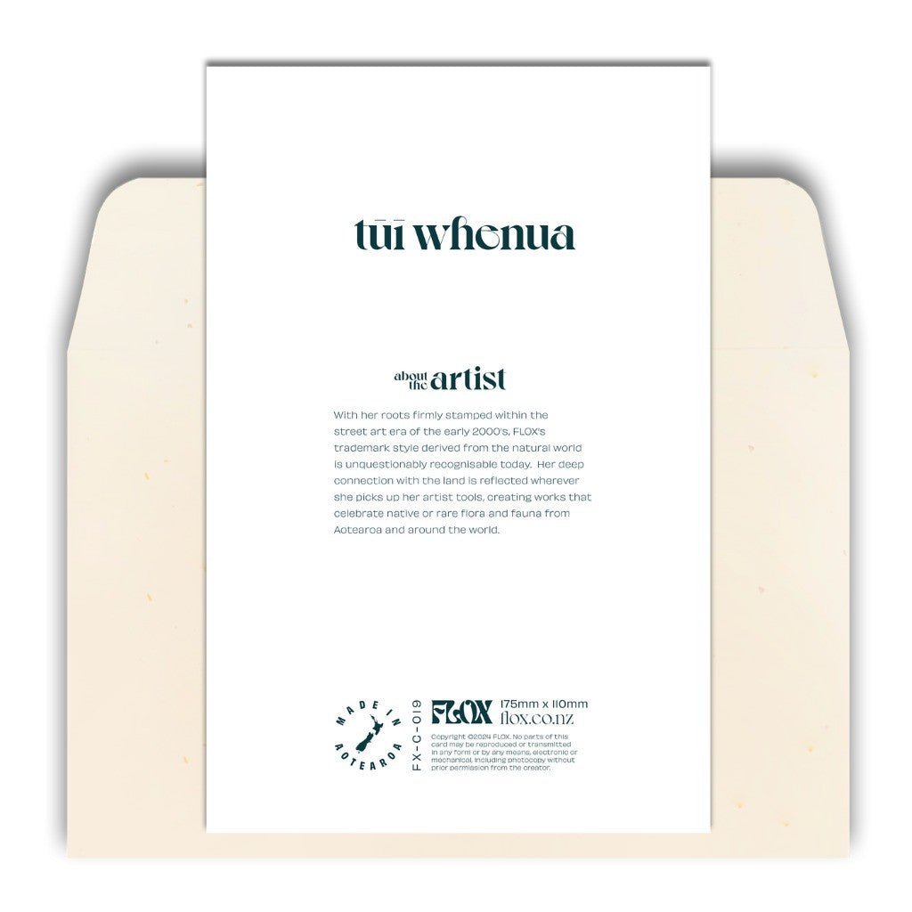 Flox | Tūi Whenua Card - Cove. Beach Essentials
