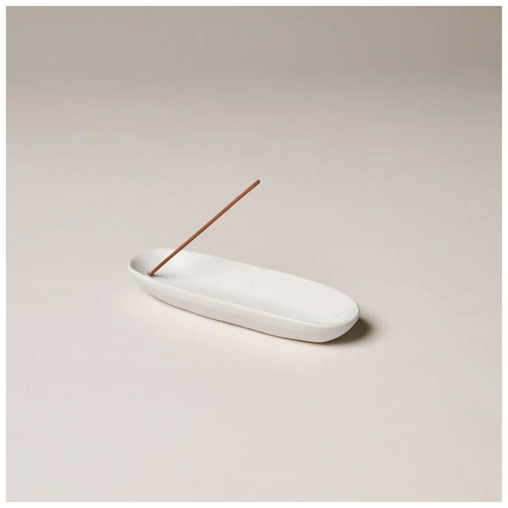 Gentle Habits | The Collector Ceramic Holder - White - Cove. Beach Essentials