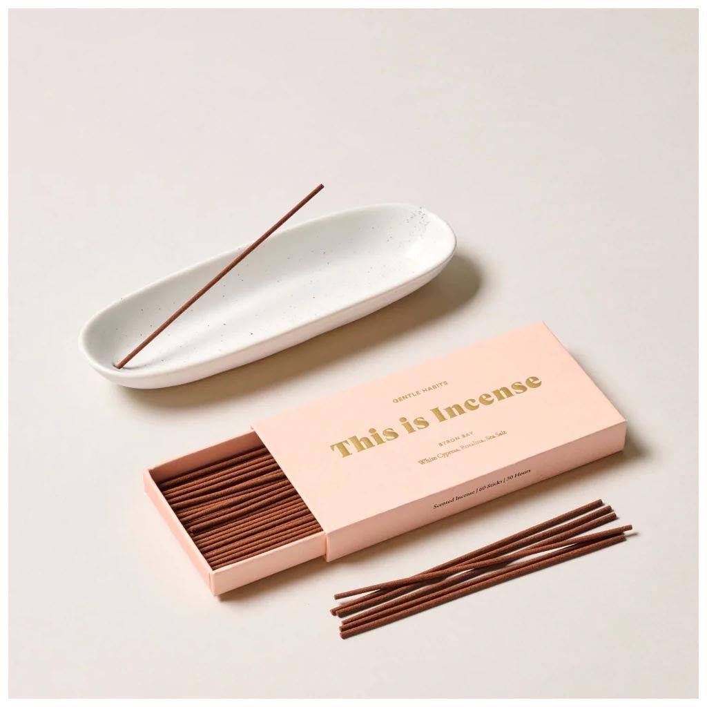Gentle Habits | The Collector Ceramic Holder - White - Cove. Beach Essentials