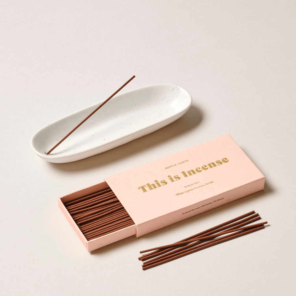 Gentle Habits | The Collector Ceramic Holder - White - Cove. Beach Essentials