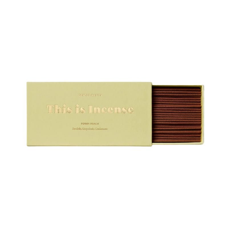 Gentle Habits | This Is Incense - Bondi Beach - Cove. Beach Essentials