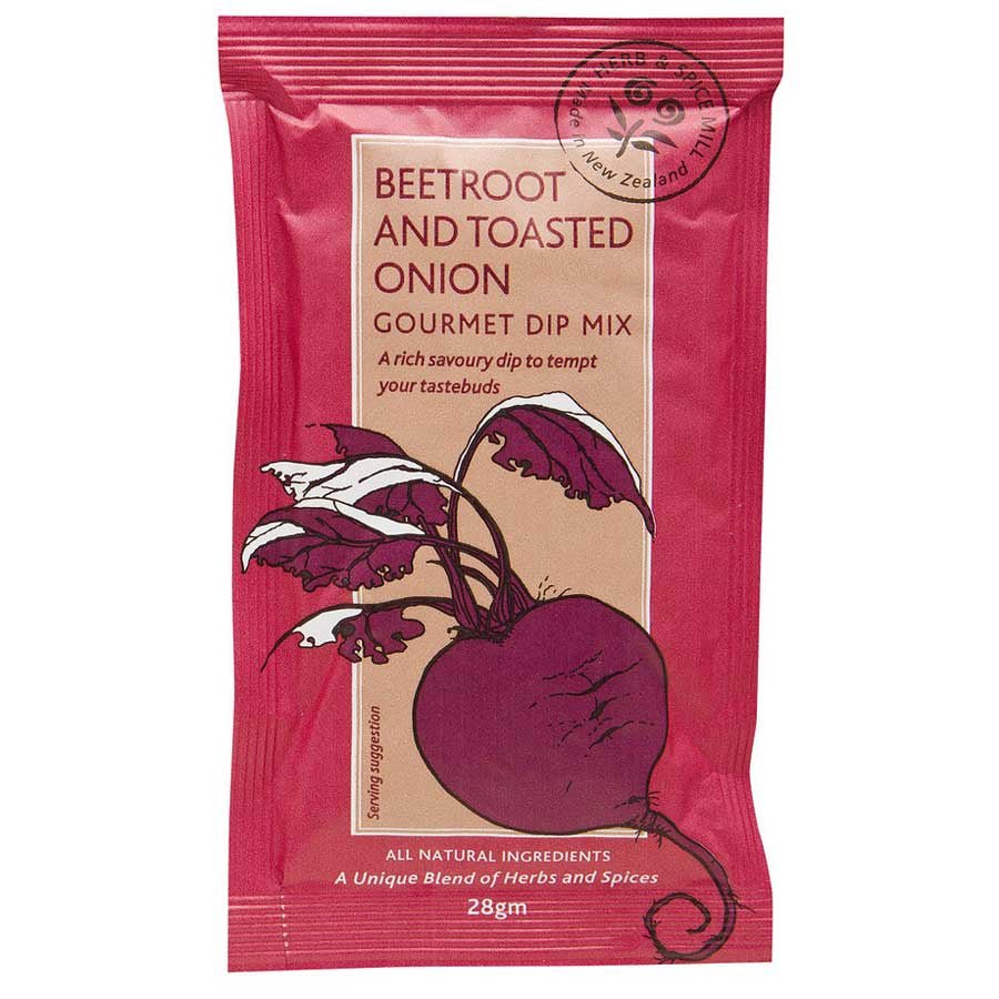 Gourmet Dip Mix | Beetroot & Toasted Onion - Cove. Beach Essentials