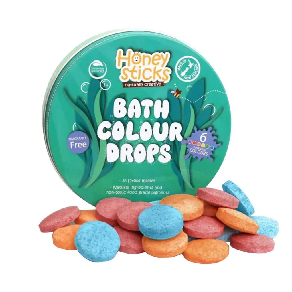 Honeysticks | Bath Drops Colour Magic 36pk - Cove. Beach Essentials