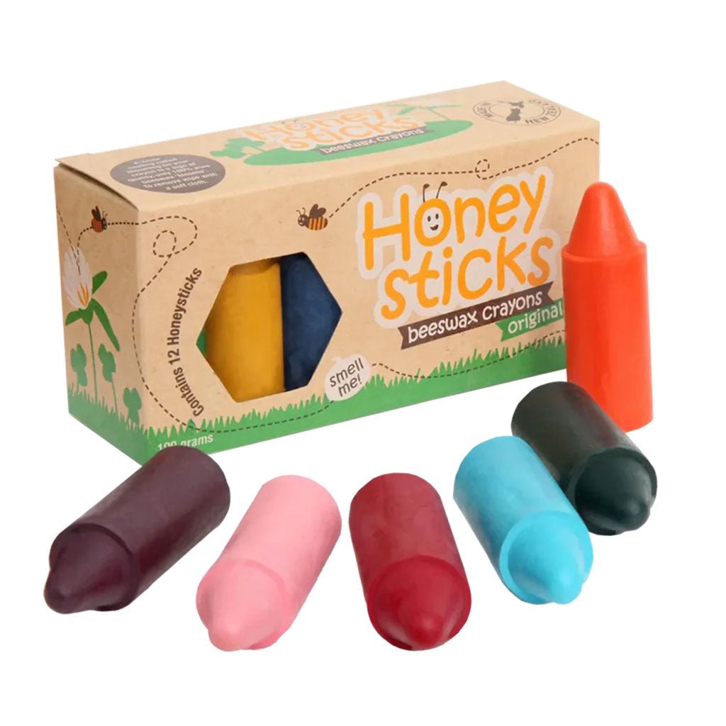 Honeysticks | Beeswax Crayons Originals 10pk - Cove. Beach Essentials