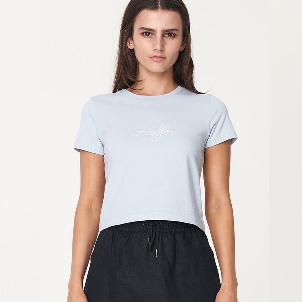 Huffer Baby Tee/Poppy Blue Haze - Cove. Beach Essentials