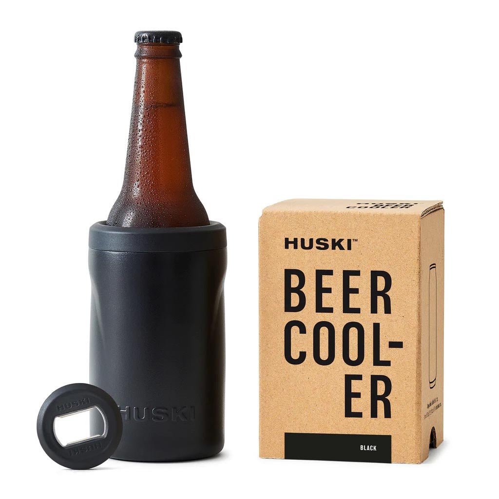 Huski | Beer Cooler 2.0 Black - Cove. Beach Essentials