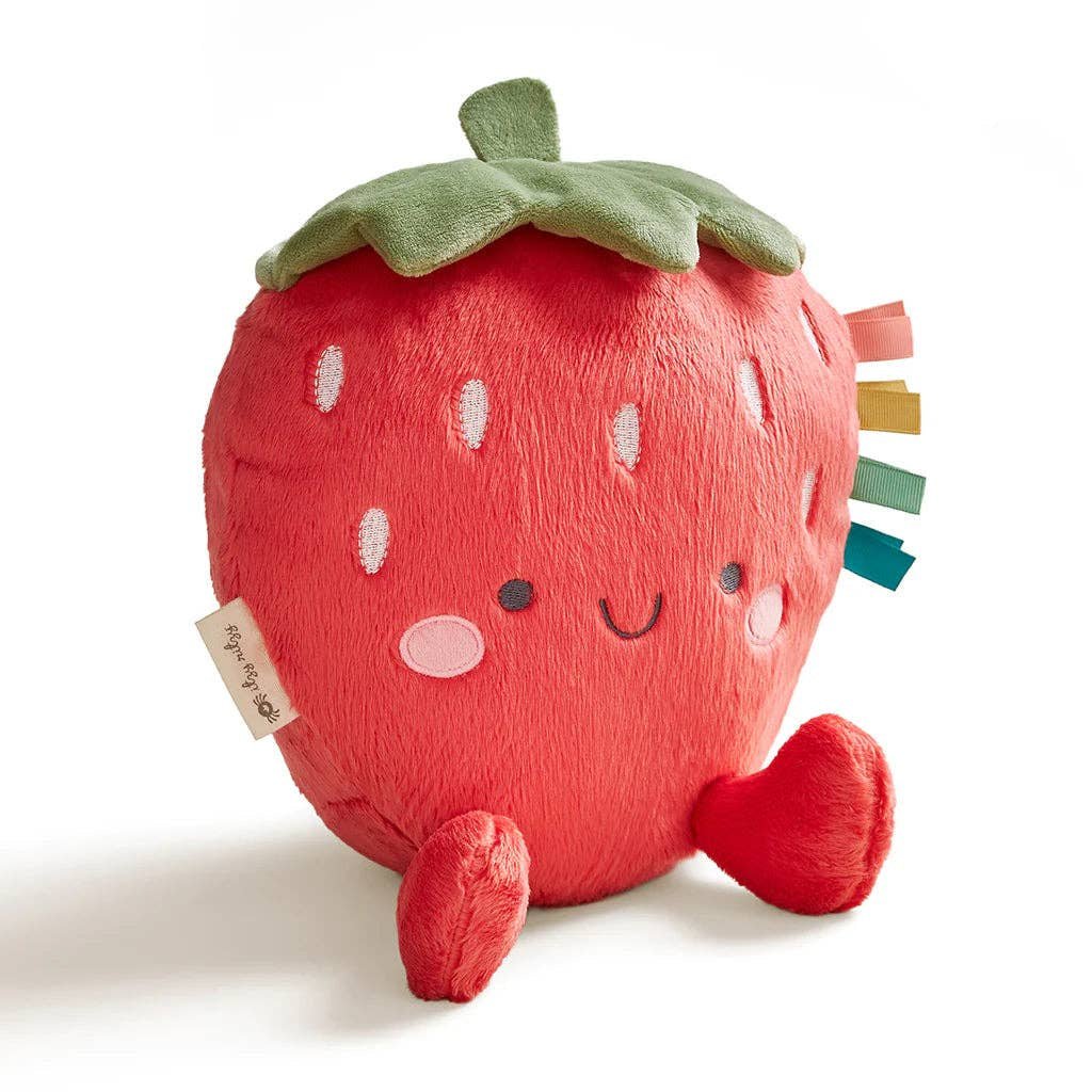 Itzy Ritzy Australia | Sweetie Snuggles™ Plush: Bonnie the Strawberry - Cove. Beach Essentials