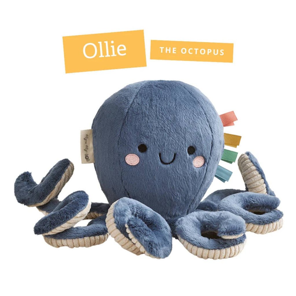 Itzy Ritzy Australia | Sweetie Snuggles™ Plush: Ollie the Octopus - Cove. Beach Essentials