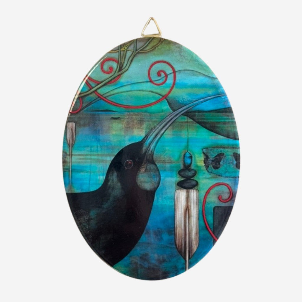 Kathryn Furniss Huia ceramic art tile