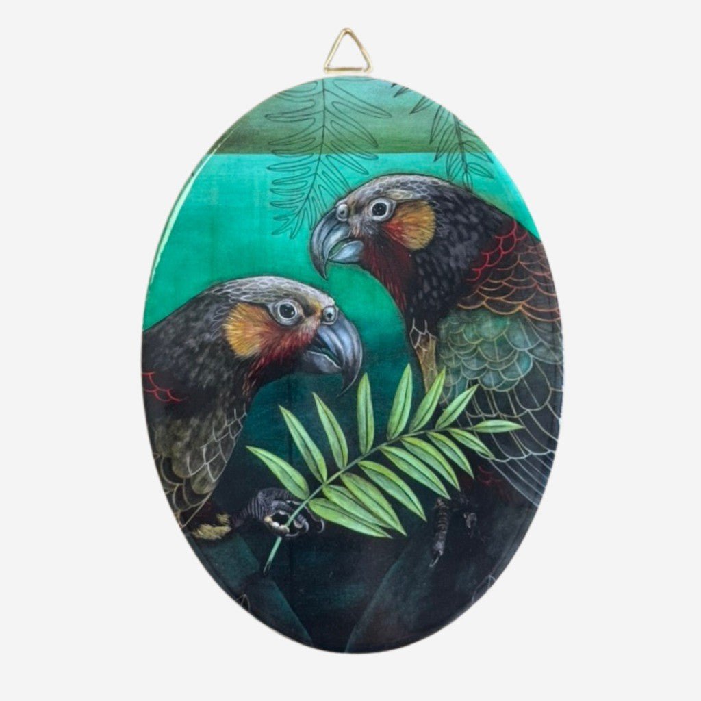 Kathryn Furniss | Art Tile - Kaka - Cove. Beach Essentials