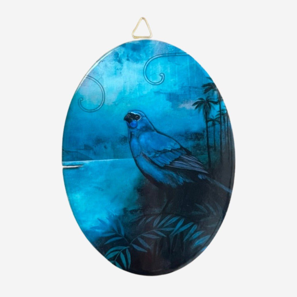 Kathryn Furniss | Art Tile - Kokako - Cove. Beach Essentials