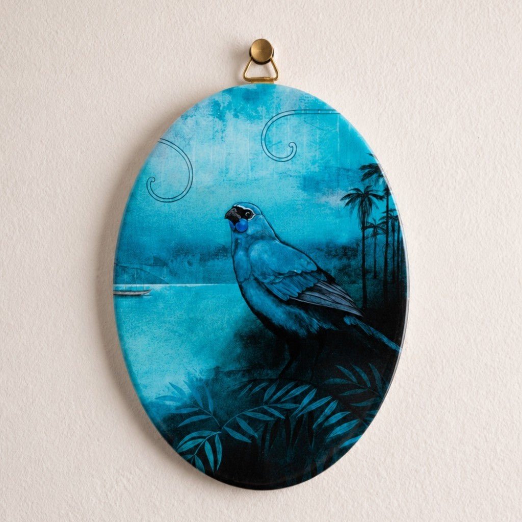 Kathryn Furniss | Art Tile - Kokako - Cove. Beach Essentials