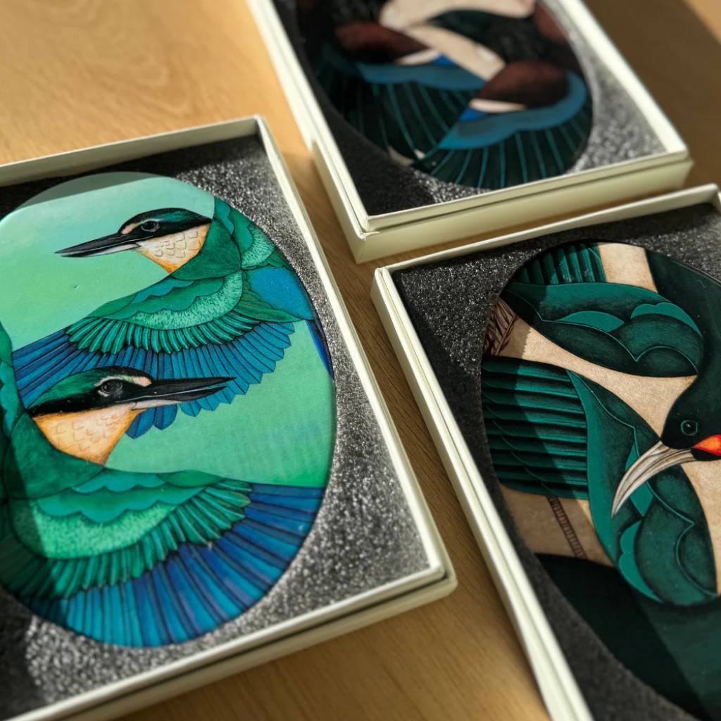 Kathryn Furniss | Art Tile - Sacred - Cove. Beach Essentials
