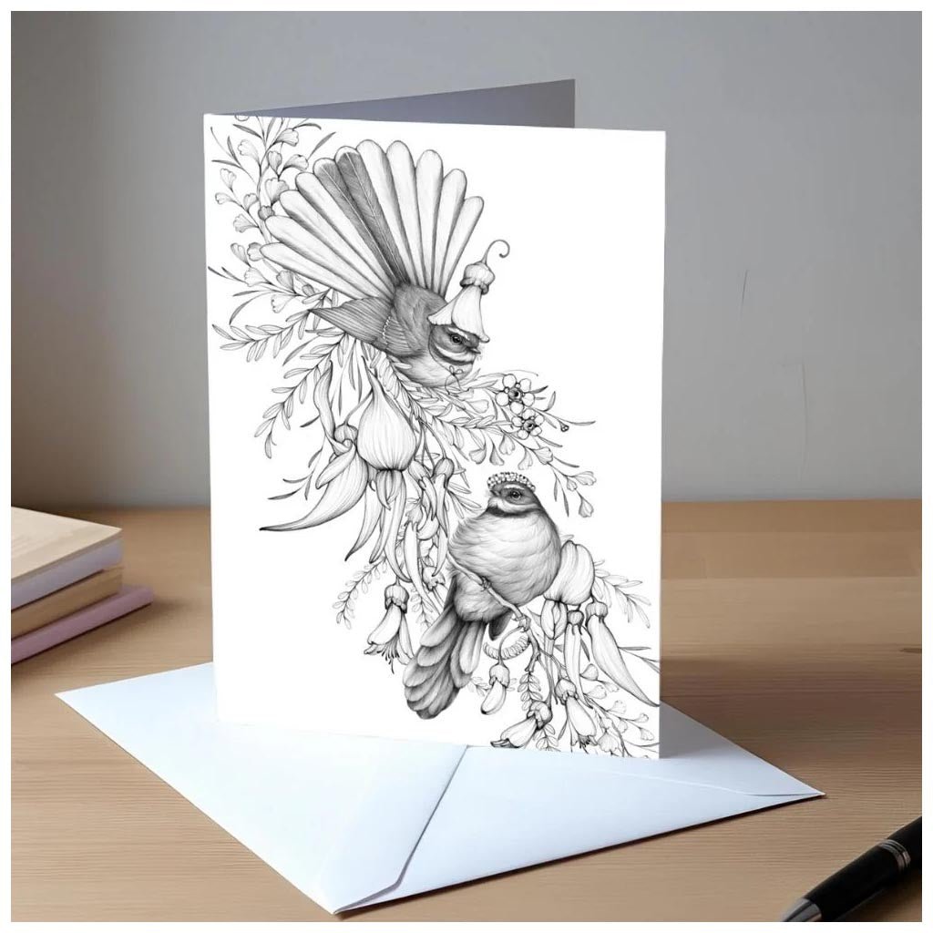 Katy Hayward | Card - We Go Together - Fantail - Cove. Beach Essentials