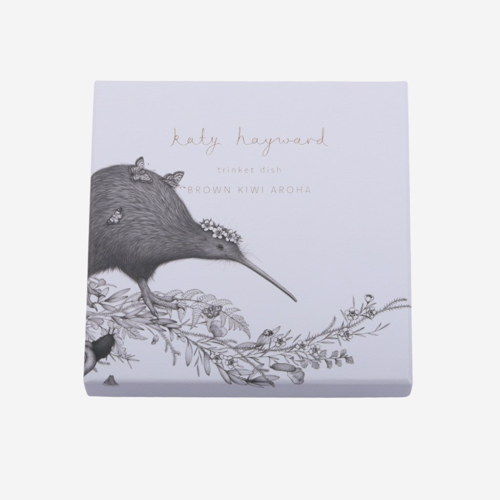 Gift box for the Katy Hayward Walking with Aroha trinket dish