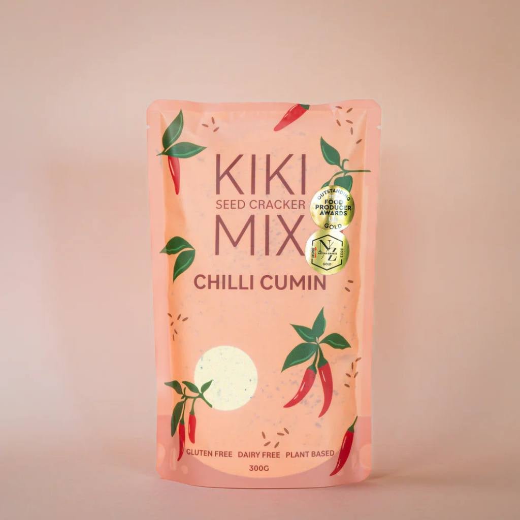 Kiki Seed Cracker Mixes Chilli Cumin - Cove. Beach Essentials