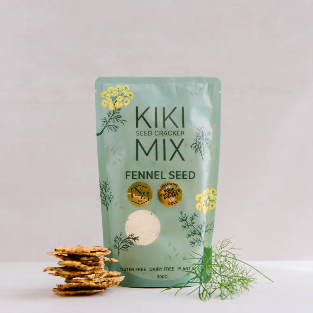 Kiki Seed Cracker Mixes Fennel Seed - Cove. Beach Essentials