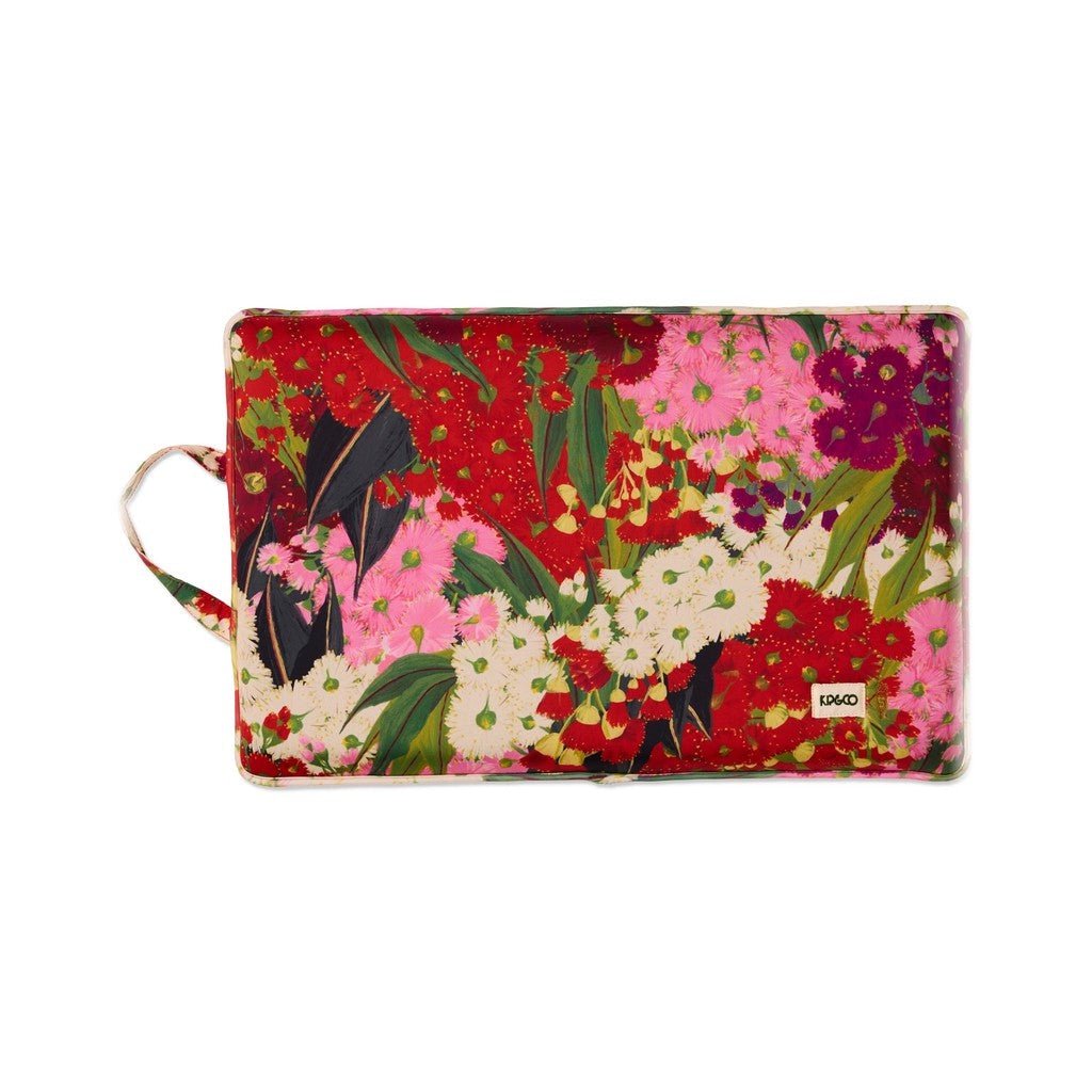 Kip & Co | Australian Bush Blossom Garden Kneeling Mat - Cove. Beach Essentials