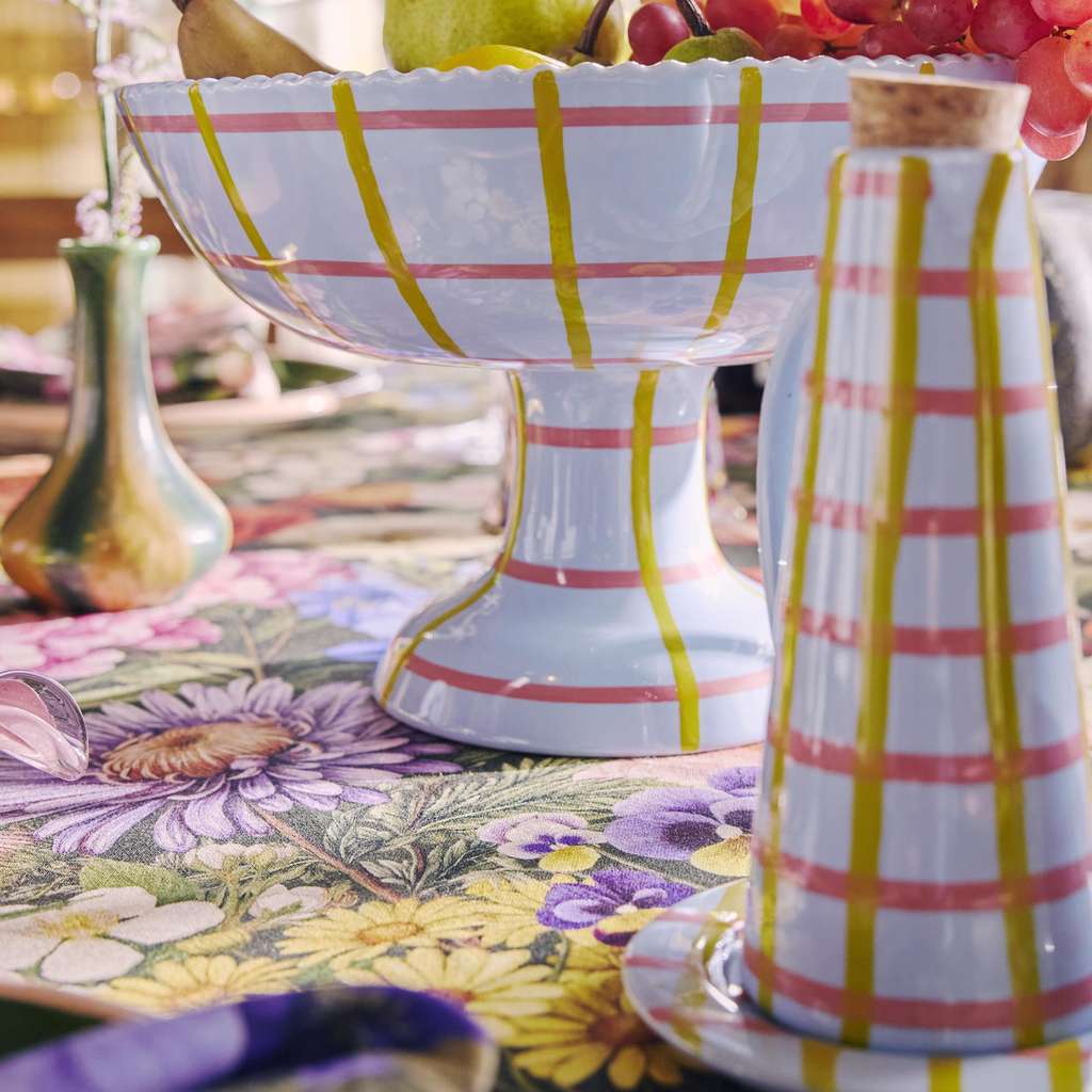 Kip & Co | Callaway Tartan Fruit Bowl - Cove. Beach Essentials