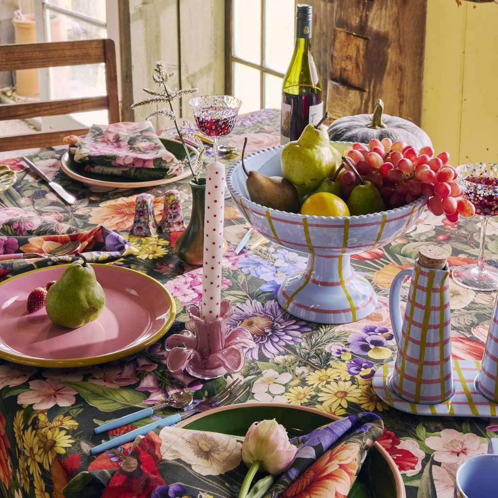 Kip & Co | Callaway Tartan Fruit Bowl - Cove. Beach Essentials