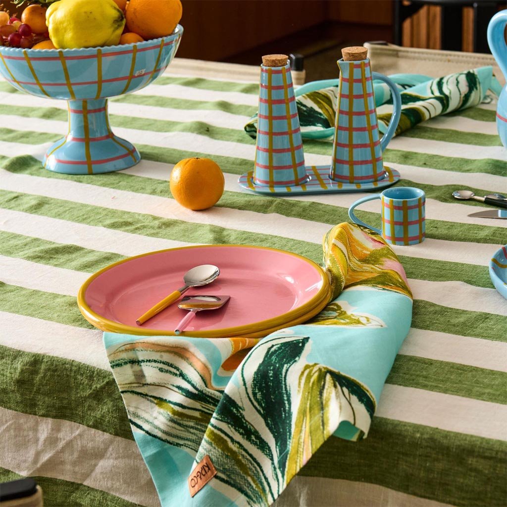 Kip & Co | Callaway Tartan Oil and Vinegar Set - Cove. Beach Essentials