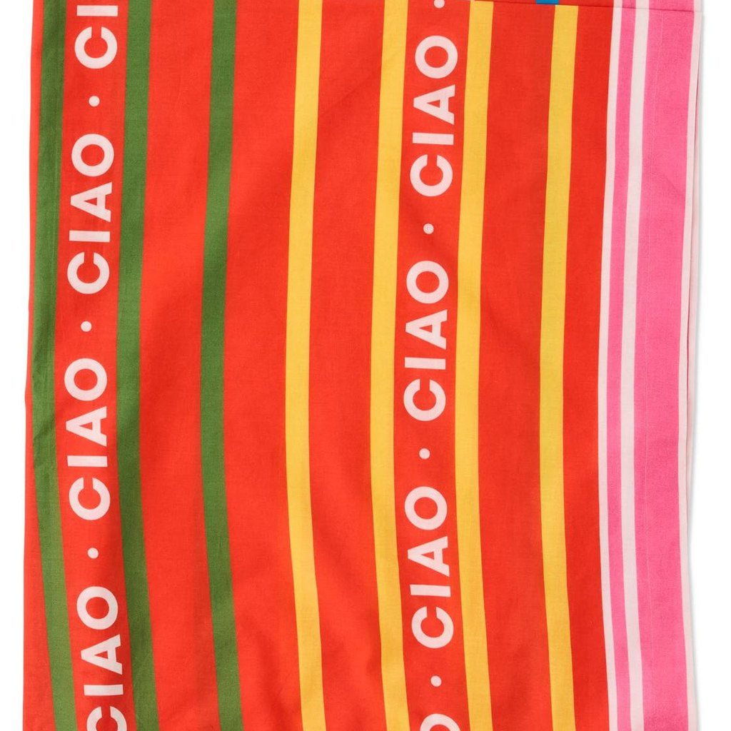 Kip & Co | Ciao Stripe Organic Cotton Sarong - Cove. Beach Essentials