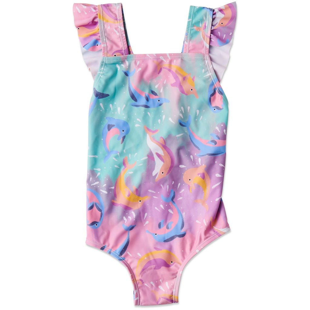 Kip & Co Dolphin Magic One Piece Bathers - Cove. Beach Essentials