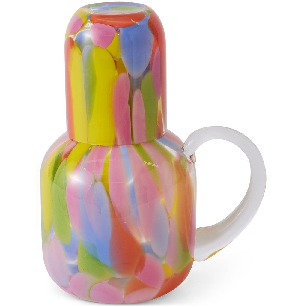 Kip &amp; Co Festiva Carafe &amp; Glass on white