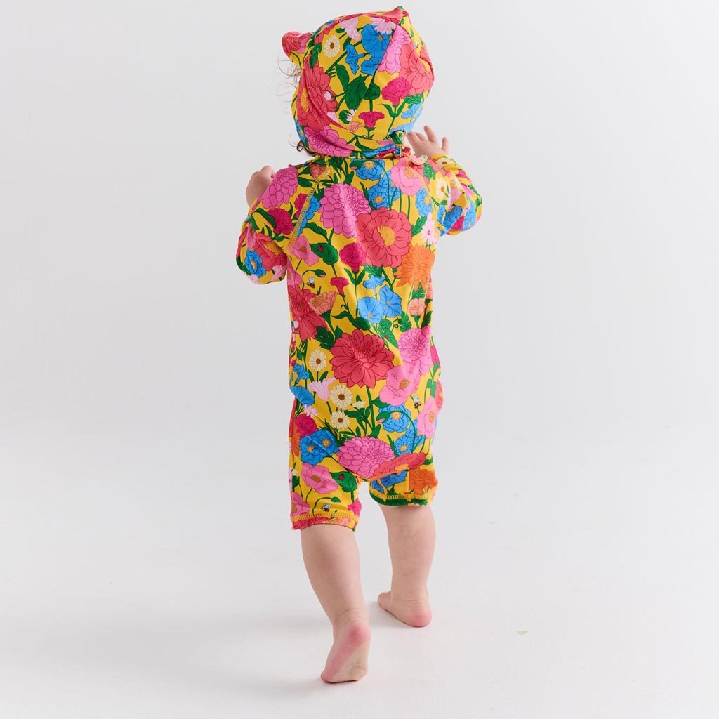 Kip & Co | Follow The Sun Yellow Baby Swim Hat - Cove. Beach Essentials