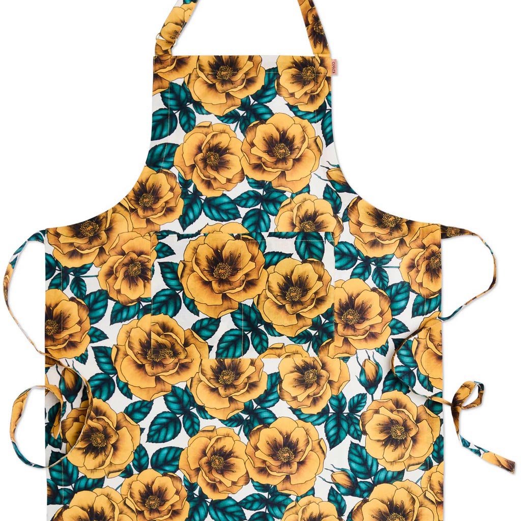 Kip & Co | Golden Peony Apron - Cove. Beach Essentials