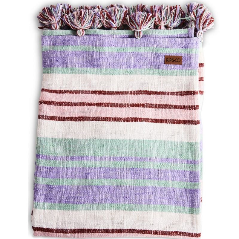 Kip & Co | Island Delight Woven Throw - Cove. Beach Essentials