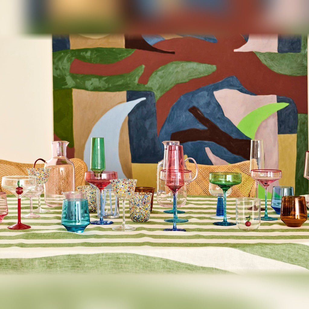 Kip & Co | Marshmallow and Marmalade Champagne Glass x 1 - Cove. Beach Essentials