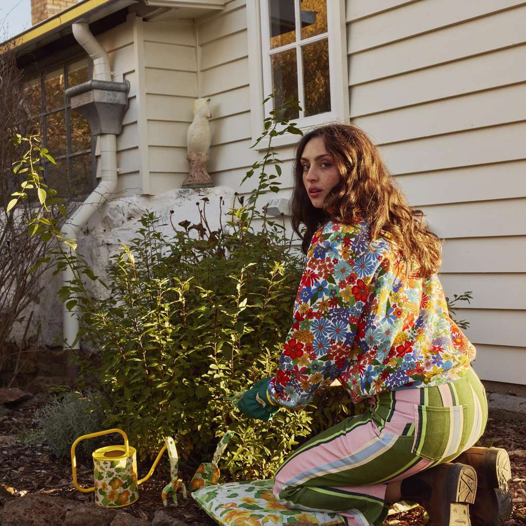 Kip & Co | Nasturtium Garden Tools and Gloves Set - Cove. Beach Essentials